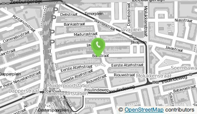 Bekijk kaart van JW, journalist & tekstschrijver in Amsterdam