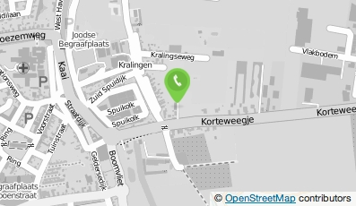 Bekijk kaart van Bouwbedrijf A. en H. Kievit in Dirksland