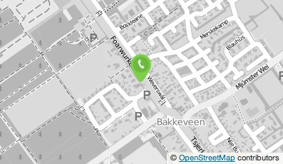 Bekijk kaart van Vakantieverblijf Bakkeveen in Bakkeveen