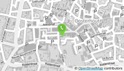 Bekijk kaart van Het Binnenhofje in Oosterhout (Noord-Brabant)