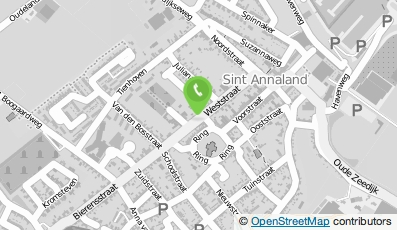 Bekijk kaart van Withagen Geluk Logies in Sint-Annaland