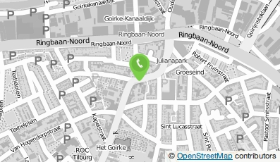 Bekijk kaart van BB House in Tilburg