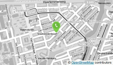 Bekijk kaart van Tegel Netwerk in Amsterdam