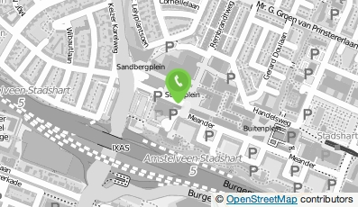 Bekijk kaart van Kunstuitleen Amstelveen in Hoofddorp