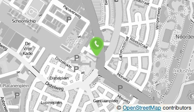 Bekijk kaart van D Social Organising in Rotterdam