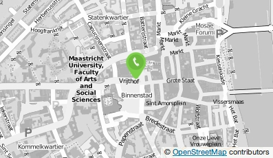 Bekijk kaart van J.J. Wolters in Maastricht