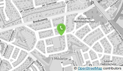 Bekijk kaart van doktermarieke in Bussum