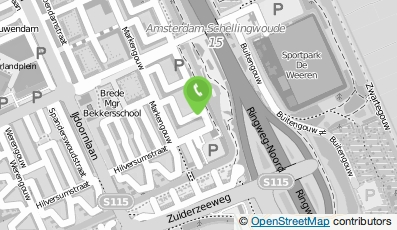 Bekijk kaart van E.O. Boafo in Amsterdam