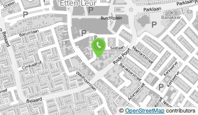 Bekijk kaart van Bij Poké Etten-Leur in Etten-Leur