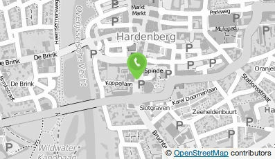 Bekijk kaart van Vechtdal tweewielers in Hardenberg