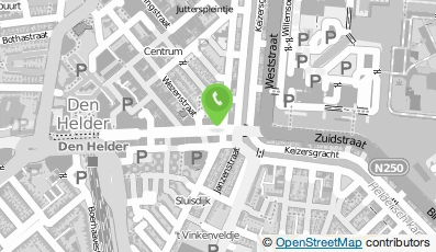 Bekijk kaart van Houtgraaf & Ligtenberg optiek B.V. in Den Helder