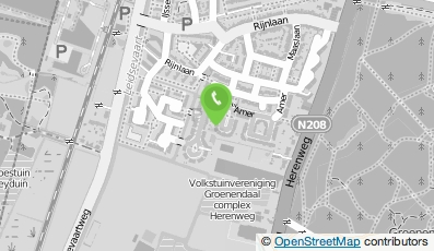 Bekijk kaart van Tjw van den Berg IT in Heemstede