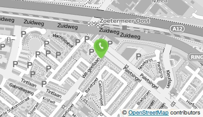 Bekijk kaart van M. Buijen Beton en Gevel Onderhoud in Zoetermeer