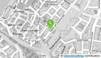 Bekijk kaart van Bij Nabben in Venlo