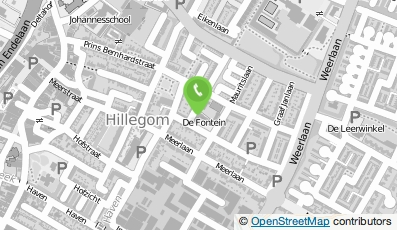 Bekijk kaart van BLOS Willem de Rijkelaan in Hillegom