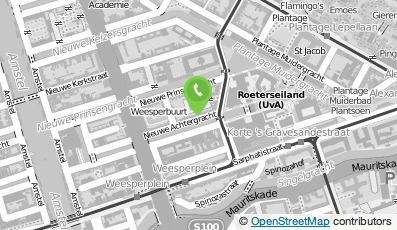 Bekijk kaart van Atelier footprint in Rotterdam