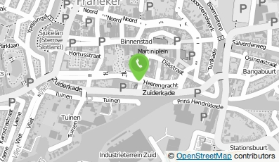 Bekijk kaart van Ons café in Franeker