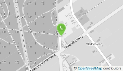Bekijk kaart van B&B Bosstee in Vledderveen (Groningen)