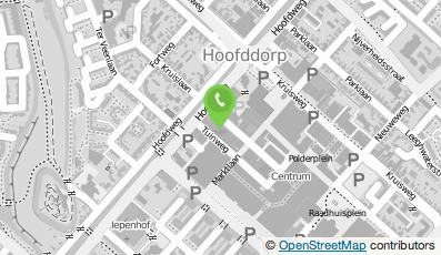 Bekijk kaart van Depadelwebshop in Hoofddorp