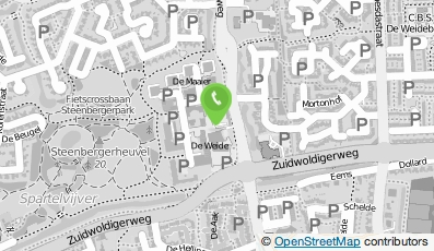 Bekijk kaart van Delight Plaza B.V. in Hoogeveen