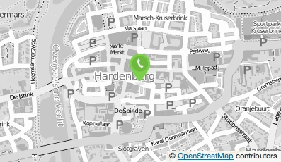 Bekijk kaart van UltraGym Hardenberg in Hardenberg