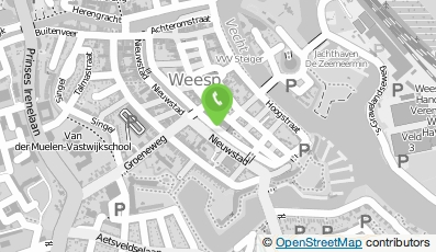 Bekijk kaart van OBA Weesp in Weesp