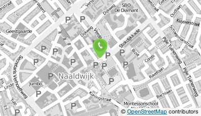 Bekijk kaart van Café de Slimmerick in Naaldwijk