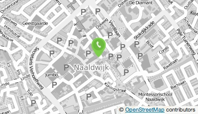 Bekijk kaart van De Kroeg B.V. in Naaldwijk