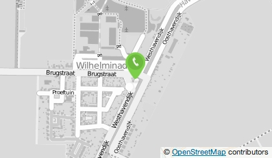 Bekijk kaart van Over De Kook in Wilhelminadorp