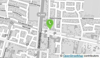 Bekijk kaart van Café-Cafetaria Zwakenberg in Lemelerveld