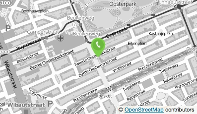 Bekijk kaart van Eethuis & Café Klaver in Amsterdam