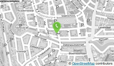 Bekijk kaart van Schoonmaakbedrijf Van der Vooren in Leiden