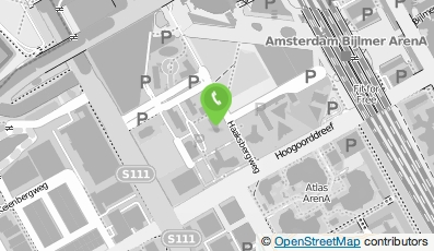 Bekijk kaart van All in one facility management B.V. in Amsterdam