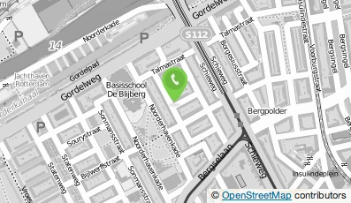 Bekijk kaart van Verloskundige JK in Rotterdam