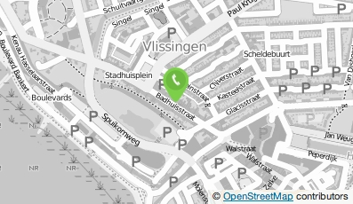 Bekijk kaart van Café Centraal in Vlissingen