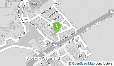 Bekijk kaart van Kitchen Nieuwland in Broek In Waterland