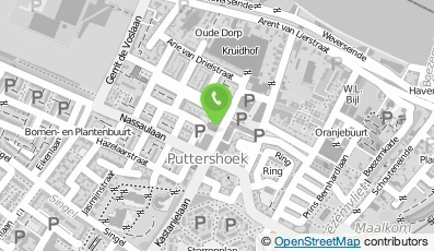 Bekijk kaart van By Wes in Puttershoek