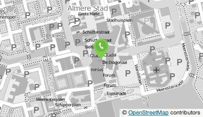 Bekijk kaart van Peek & Cloppenburg in Almere