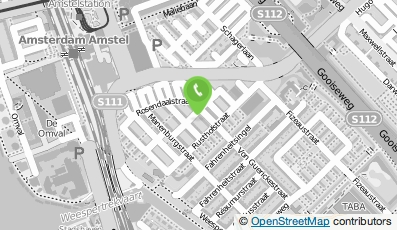 Bekijk kaart van Stichting Evean Zorg in Amsterdam