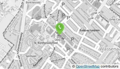 Bekijk kaart van Silvia's Feestwinkel in Wassenaar