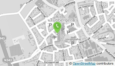Bekijk kaart van Pizzeria Tubbergen in Tubbergen