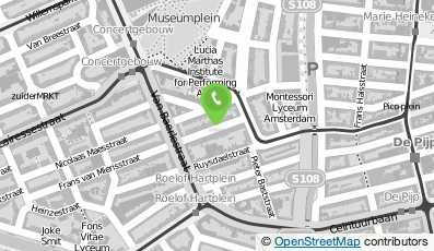 Bekijk kaart van Hotel Musea B.V. in Amsterdam