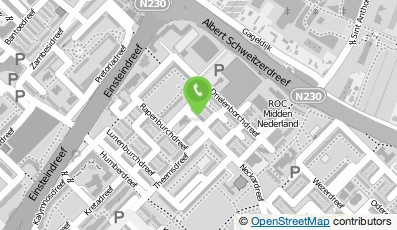 Bekijk kaart van Taxibusje in Utrecht in Utrecht