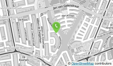 Bekijk kaart van De Korte Weg in Amsterdam