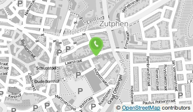 Bekijk kaart van Dopsplace in Zutphen