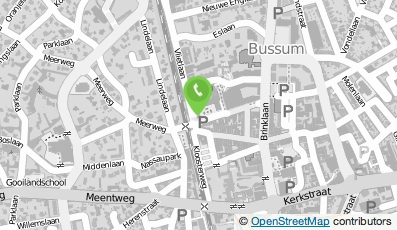 Bekijk kaart van Coupé Bussum in Bussum