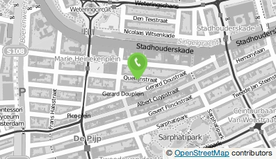 Bekijk kaart van Meester Prins in Amsterdam