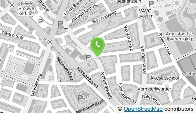 Bekijk kaart van pizza vermeer in Amersfoort