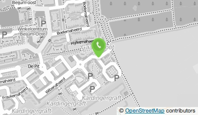 Bekijk kaart van taxi b.e.r.t. in Groningen