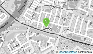 Bekijk kaart van Mtje Fastservice in Diemen